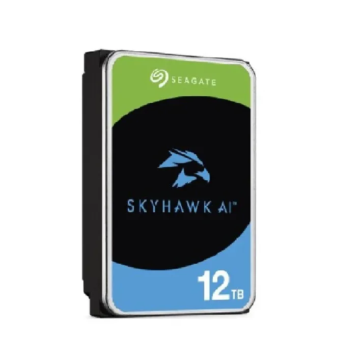 SEAGATE12TB SURVEILLANCE HARD DRIVE SkyHawk AI 12TB with support for AI video analytics 6 GB/s 512 MB cache-3 years Warranty