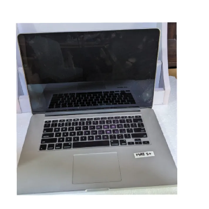 MacBook pro 2015- 15'Inch -Model_A1398 Quaid Core i7 -2.2 16GB RAM -256M.2 Power Cycle 1003 (Certified Used)