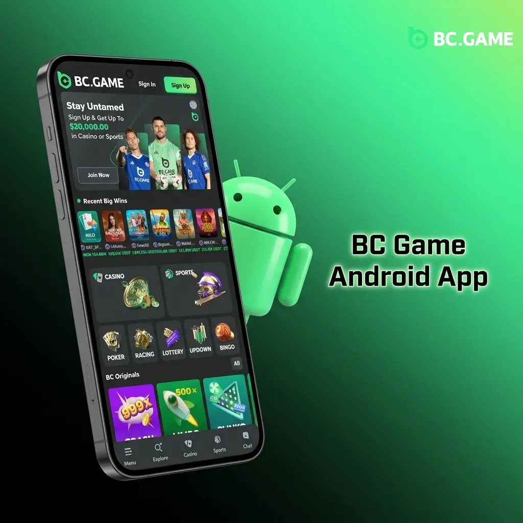 BC Game Android app download and installation steps for Samsung, Xiaomi, and Oppo devices in Pakistan
