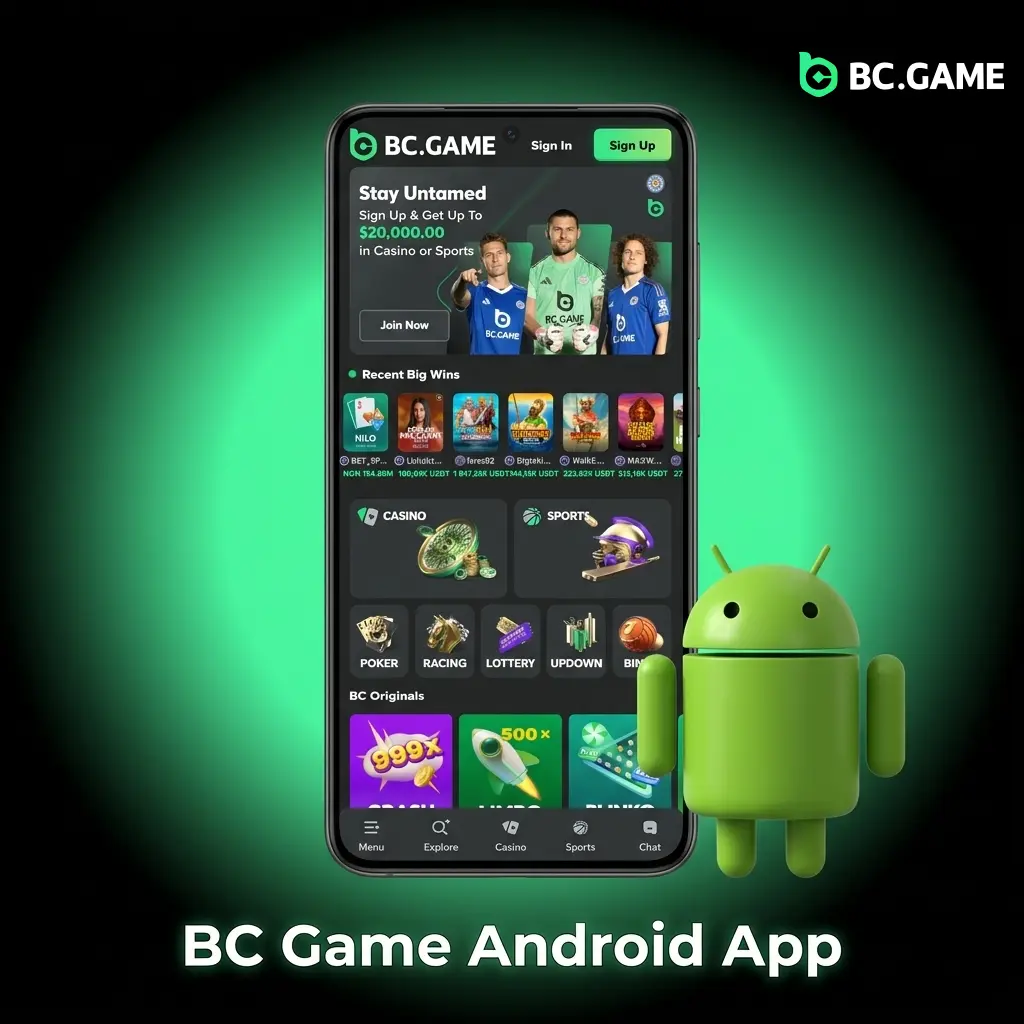 BC Game Android app for mobile betting and casino games in Pakistan with JazzCash, Easypaisa and crypto support
