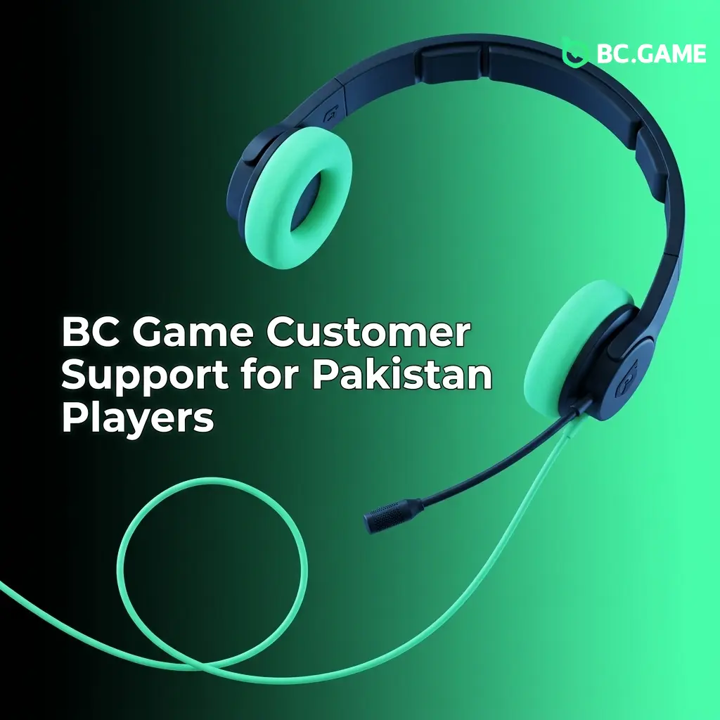 BC Game 24/7 customer support for Pakistan players via live chat, email, and Telegram in English and Urdu