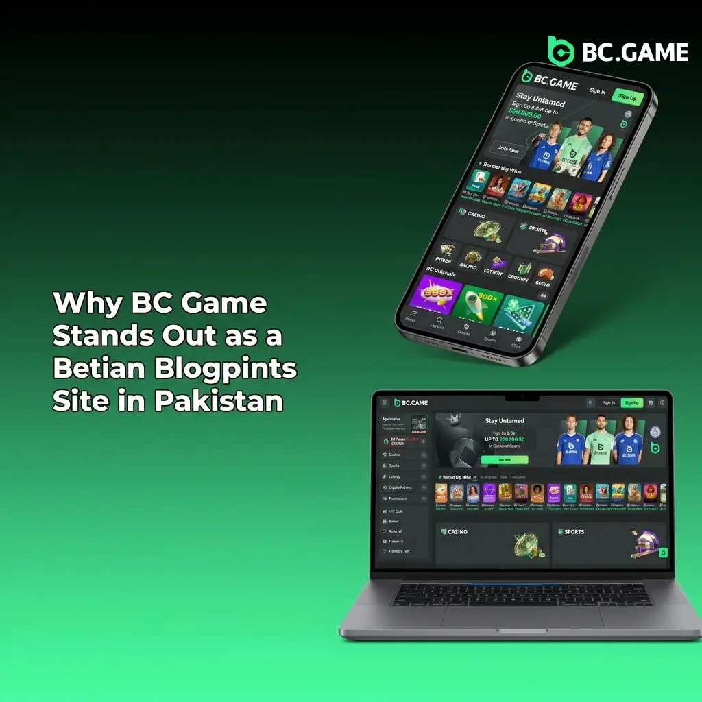 BC Game betting site Pakistan featuring crypto casino games, cricket betting, JazzCash payments and 24/7 support